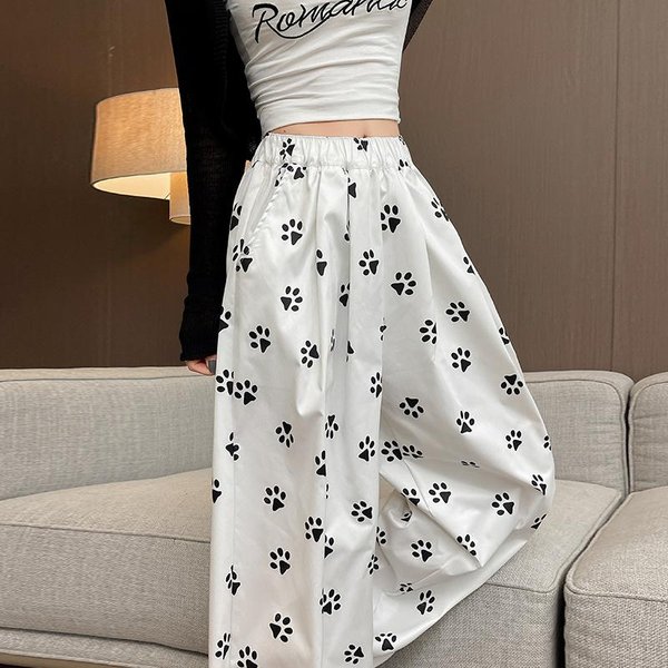 Pantalones De CháNdal Casuales De Cintura Alta Para Mujer, De Primavera Y OtoñO, Ajustados, Rectos, De Pierna Ancha XL-image