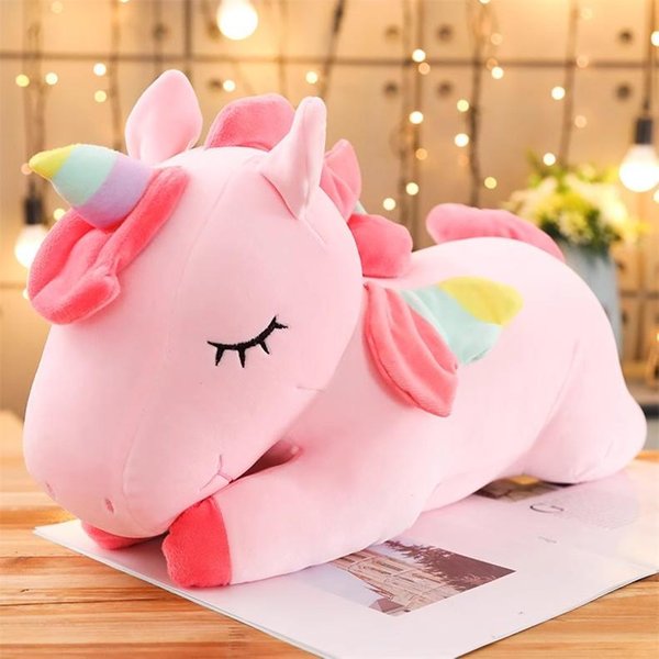 Peluche De Unicornio Animal De Peluche De Unicornio Almohada Suave De Felpa, Regalo De CumpleañOs De Unicornio Peluche Suave, Regalo 25Cm-image