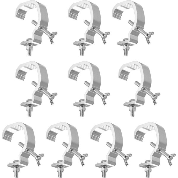 10 Uds Luces De Escenario Abrazadera Soporte Ganchos Para Colgar Para IluminacióN De DJ Luces Par Puntos Luces Plata-image
