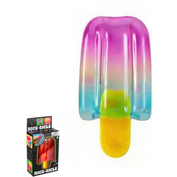 Zabawka Fidget Do śCiskania W KształCie LodóW Lody Ulga W Stresie I LęKu Przezroczysta Powoli PodnosząCa Się MięKka Sensoryczna Zabawka Dla Dzieci I DorosłYch Dekoracja Biurka Pink-image
