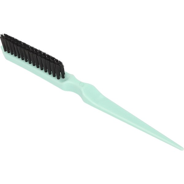 Szczotka Do Tapirowania WłOsóW MężCzyźNi Kobiety Salon Nylonowa Szczotka Z Ogonem Szczura Do Tapirowania WłOsóW Do Czesania Z TyłU NarzęDzie Do Stylizacji Zielona-image