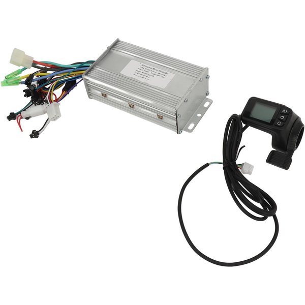36V 48V 500W 28A Controlador Para Bicicleta EléCtrica Bicicleta Scooter Kit Con Pantalla LCD Kit Controlador Para Bicicleta EléCtrica Gray-image