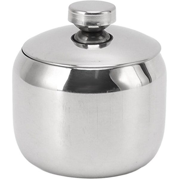 Tarro Condimentero Con Tapa Acero Inoxidable 304 Recipiente Para Condimentos Olla Para Especias Sal AzúCar-image