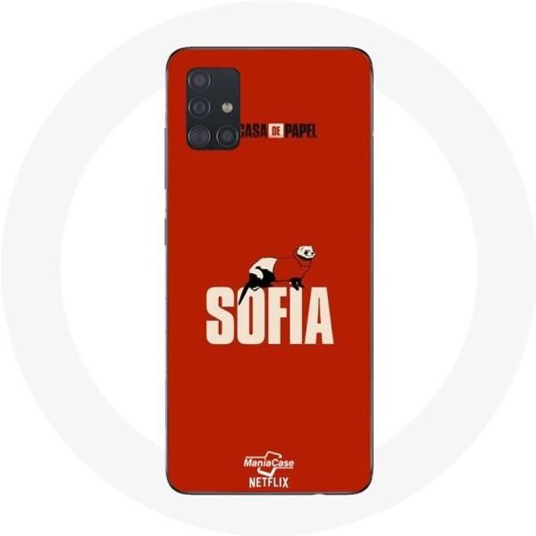 Funda - La Casa De Papel - Samsung Galaxy A51 - Rojo - Flexible - ProteccióN-image