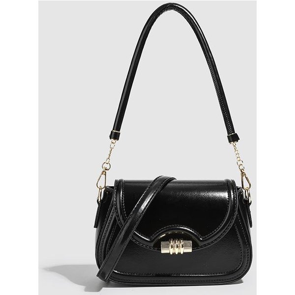 Bolso Nicho Textura Bolso Silla De Montar Bolso FrancéS De Hombro Sobaco Moda Retro Bolso Cuadrado PequeñO-image