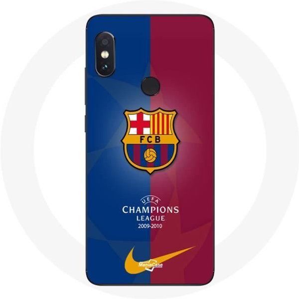 Funda Para Xiaomi Redmi Note 5 CáMara Dual AI Club De FúTbol De Barcelona FCB-image
