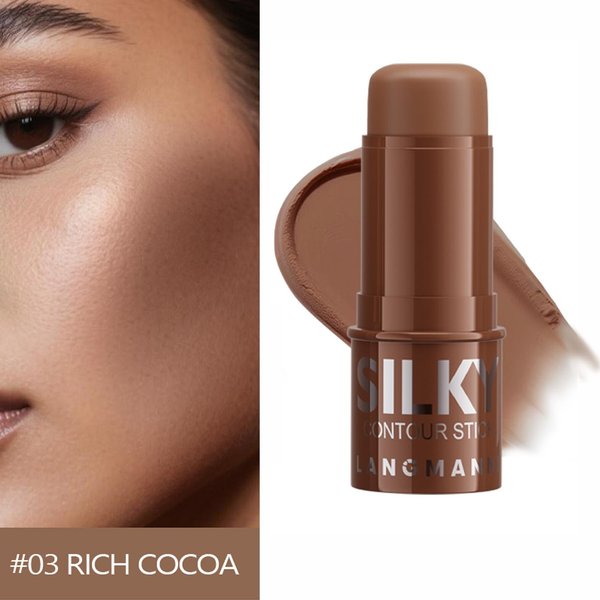 Barra De Contorno Facial Bronceador Iluminador Para Rostro Iluminador Brillante Barra De Rubor Corrector En Crema Herramienta De Maquillaje CosméTicos-image