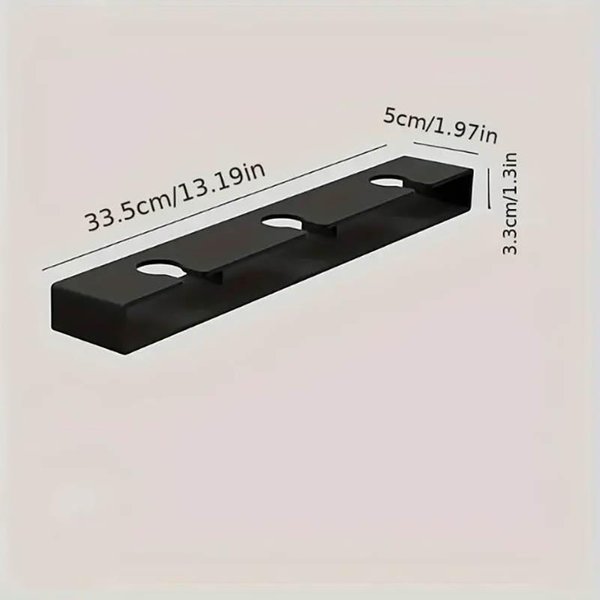 Soporte Para Copas De Vino Bajo Gabinete Que Ahorra Espacio Estante Multifuncional Para Copas Para Almacenamiento De Cocina Bar Estante De Almacenamiento Para Cocina-image