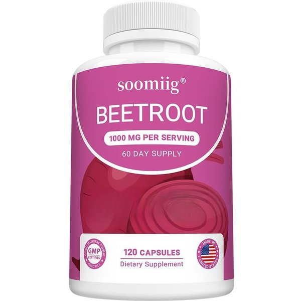 Organiczny Proszek Z BurakóW 1000 Mg Na Porcję Suplement Diety 120 KapsułEk-image