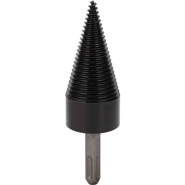 Broca Partidora De LeñA Con VáStago Hexagonal Acero De Alta Velocidad 42Mm Herramienta De Punzonado CóNica Para LeñA-image
