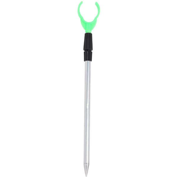 Soporte Para CañA De Pescar Extensible De Aluminio PortáTil Soporte De Suelo Para CañA De Pescar Para Pesca Desde La Orilla 50CM White-image