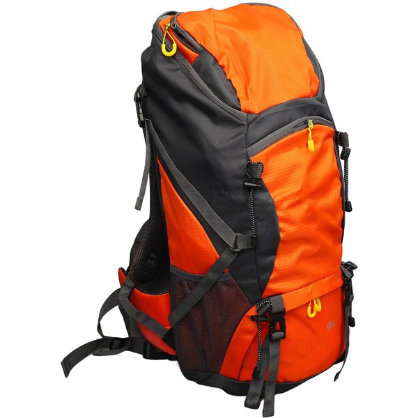 Mochila De Senderismo 50L Profesional Gran Capacidad Impermeable Resistencia Al Desgaste MúLtiples Bolsillos Mochila Para Acampada Al Aire Libre Para-image