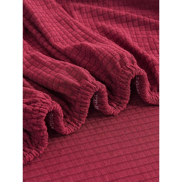 1 Pieza Funda De Sofá EláStica Jacquard Impermeable Cubre Asiento De Sofá Protector De Muebles Para Dormitorio Oficina Sala De Estar DecoracióN Del Hogar 1Pc Plus M-image