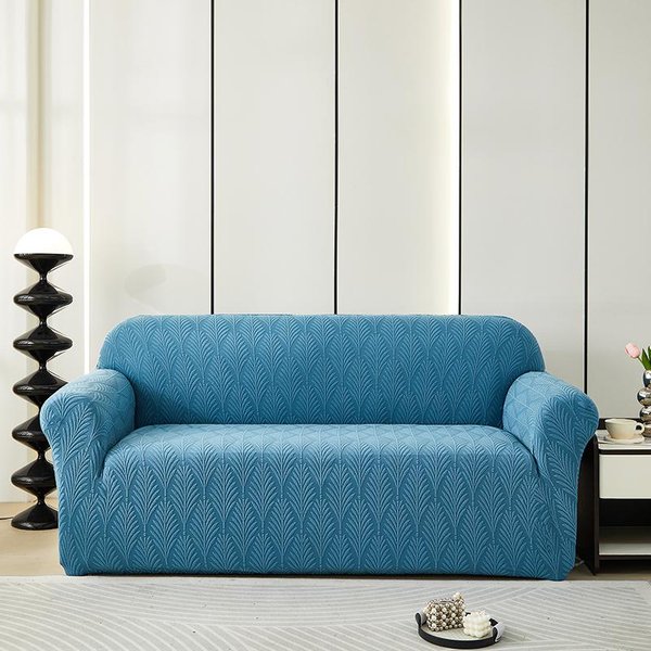 1 Pieza Funda De Sofá Jacquard EláStica Funda De Sofá EláStica Para Sala De Estar Protector ExtraíBle Lavable Funda Deslizante 1 Seater-image