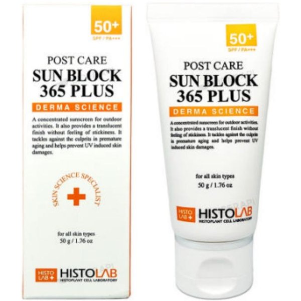 Histolab Bloqueador Solar Post-Tratamiento 365 Plus 50Ml SPF50+ Pa++++ Belleza Coreana-image