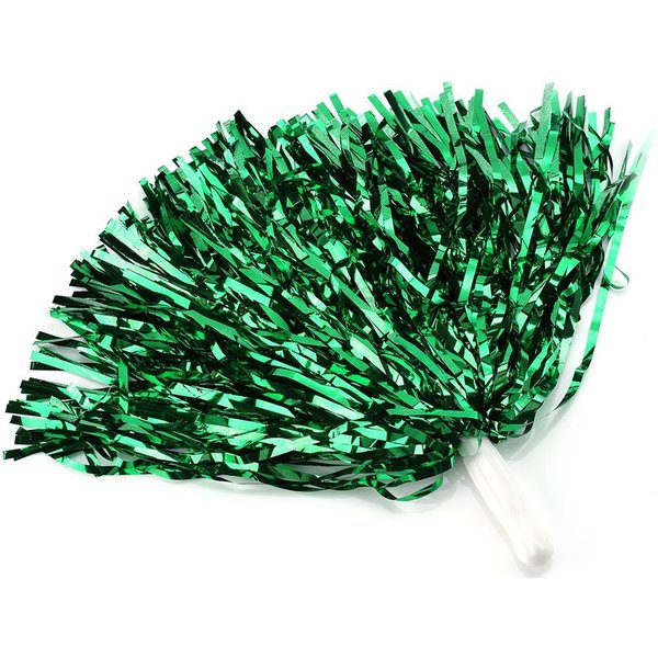 Pompones De Moda Para Animadoras, Accesorios Deportivos Para Fiestas Y Bailes (Verde) Green-image