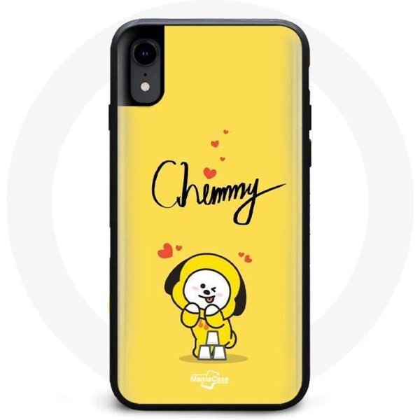Funda Para Iphone XR BTS Bangtan Boys BT21 Chimmy Jimin Fondo Amarillo-image
