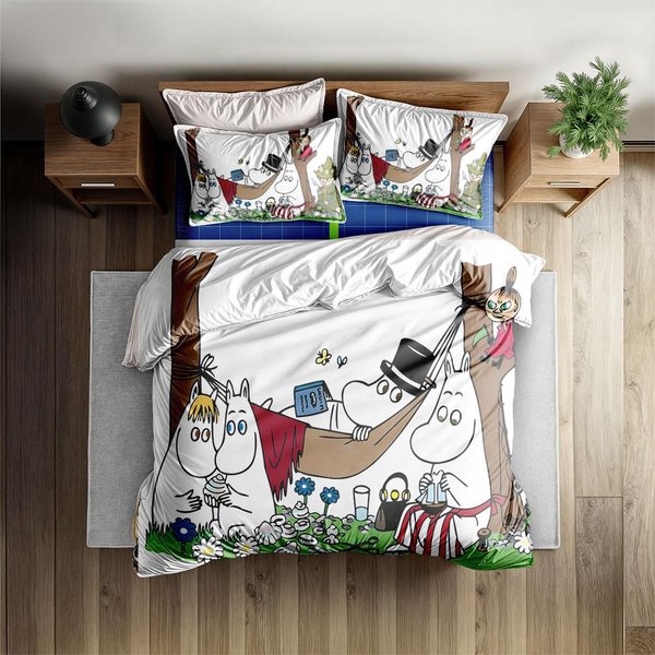 Zestaw Poszewek Na KołDrę Z KreskóWkowym śMiechem Rozmiar King Queen Double Full Twin Single Zestaw PośCieli 140X210Cm White-image