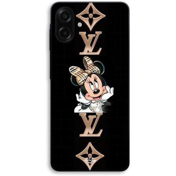 Etui Na Samsunga Galaxy A06 Minnie Lv Czarne TłO Maniacase Czarny-image