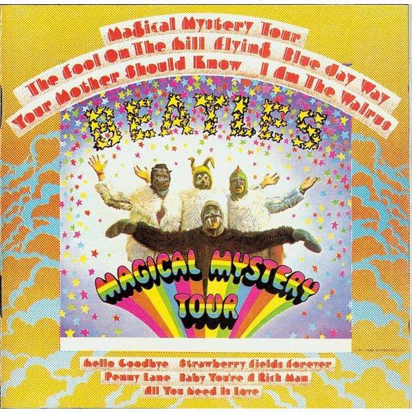CD Beatles Magical Mystery Tour CDP7480622 Parlophone 1987 US Rock Usado Gray-image