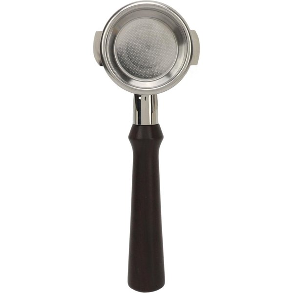 58Mm Portafilter Drewniany Uchwyt Ergonomiczny Bardzo Drobna Siatka Kawa Bezdenny Portafilter Do Expobar L-image