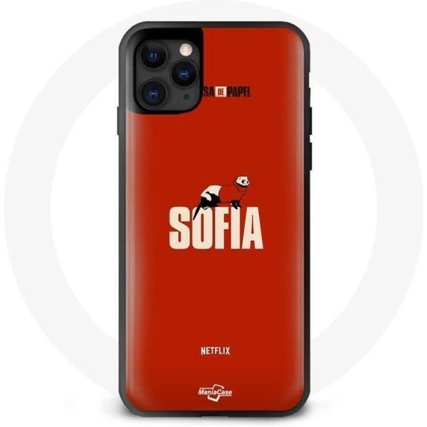 Funda - Maniacase - Iphone 13 Mini - Negro - Flexible - La Casa De Papel Negro-image