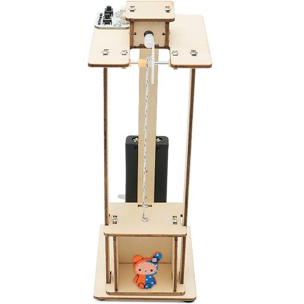 Zestaw Do Samodzielnego MontażU Windy Fizycznej Model Eksperyment Naukowy Zabawka Edukacyjna Projekt Techniczny Do SkłAdania Dla Dziecka Szkolnego Y5437YY--image