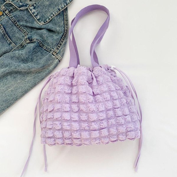 Personalizowana Torba Typu Bucket Dla Kobiet Nowa Codzienna Torba Na Ramię Do DojazdóW Modna Retro Torba Pod Pachę Prosta Torebka Gray-image
