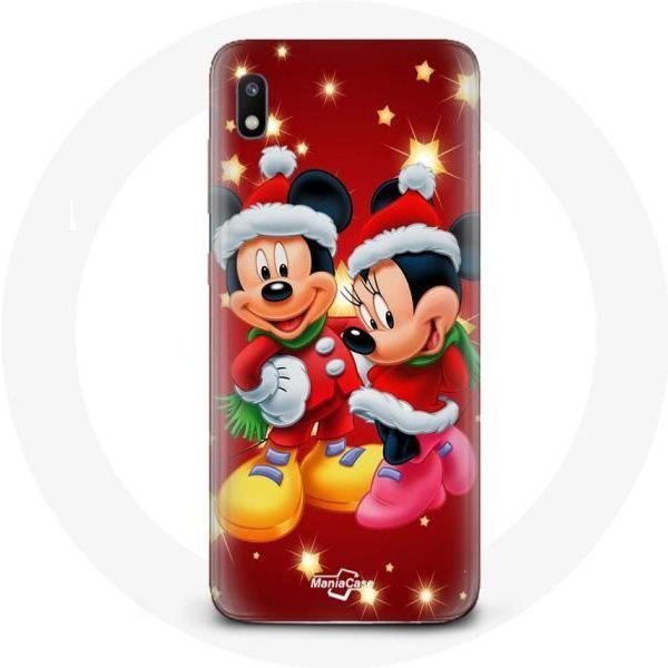Funda - Maniacase - Samsung Galaxy A10 - Mickey Mouse - ProteccióN - Flexible Negro-image