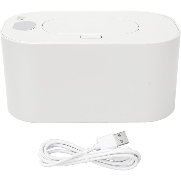 Calentador De Toallitas HúMedas PortáTil Para El Hogar Caja Calentadora De Toallitas HúMedas Temperatura Constante MáQuina De Toallitas HúMedas Blanco-image