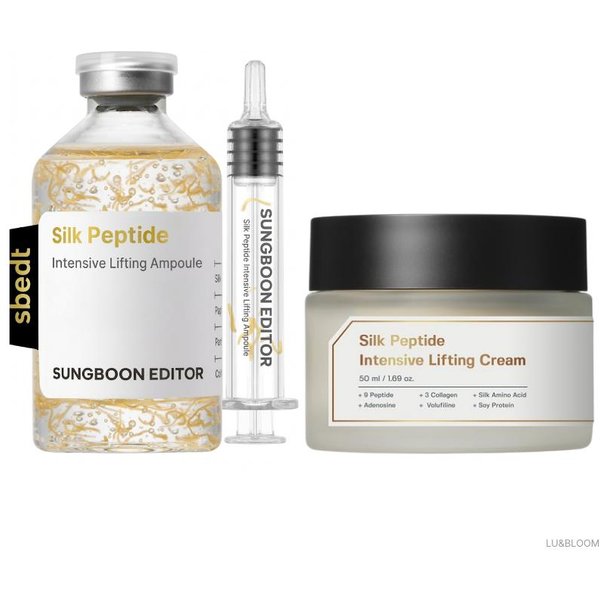 Sungboon Editor Ampolla Lifting Hilo De Seda Que Se Derrite 60Ml + Crema 50Ml Set (+Regalo Gratis)-image