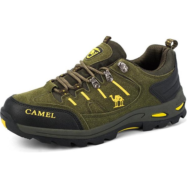 Zamszowe MęSkie Buty GóRskie Outdoor Trail Trekkingowe Trampki MęSkie AntypośLizgowe OddychająCe Buty Do Wspinaczki MęSkie Buty Do SportóW GóRskich 40-image
