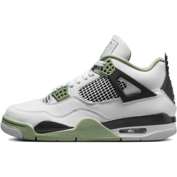 Air Jordan 4 Retro Seafoam Damskie Sneakersy BiałE Ciemny Popiół Neutralny Szary AQ9129-103 36.5-image