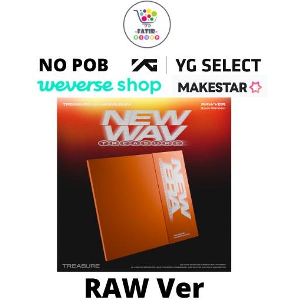 Seleccionar POB RAW Ver Treasure 4º Mini ÁLbum NEW WAV No POB Jihoon Black-image