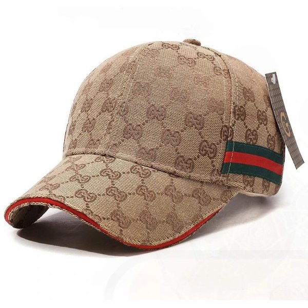 Modna ZewnęTrzna Unisex Czapka Baseballowa Letnia Jesienna Nowy Styl Wszechstronna Czapka Ochrona PrzeciwsłOneczna Haftowana Czapka Damska MęSka Czapka Adjustable Khaki-image