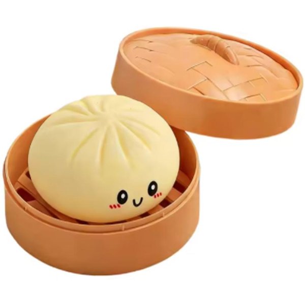 Zabawki Kolorowe PierożKi PiłEczki Antystresowe Fidget Sensoryczne PierożKi Do śCiskania Ze Parowarem Ciastolina Do ŚCiskania Dla Ulgi W LęKu Prezenty-image