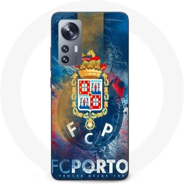 Coque Maniacase Pour Xiaomi 12 5G Fcp Porto Fond Bleu Azul-image