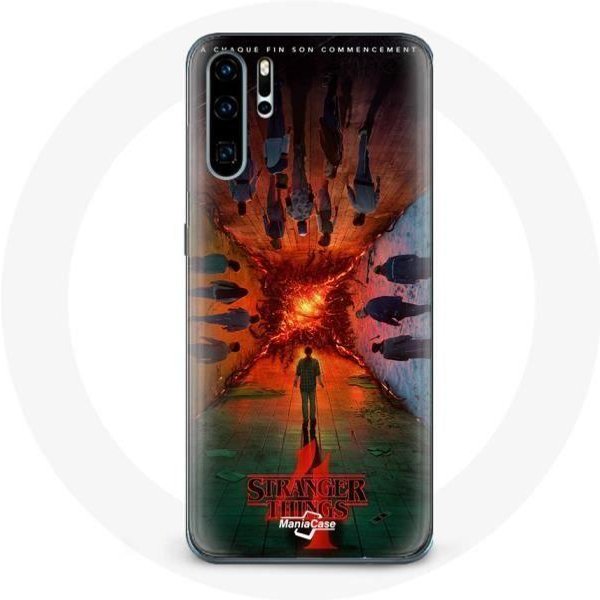 Funda Para Huawei P30 Pro Stranger Things Temporada 4 PóSter Tripulaciones De La Nueva TeoríA-image