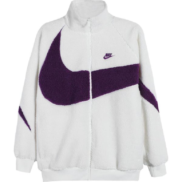Chaquetas De Terciopelo Nike Para Hombre Cuello Alto Vela Blanco Moderado 2XL Blue-image