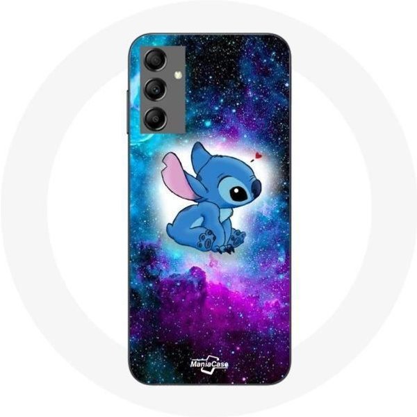 Funda - Maniacase - Galaxy A14 5G - Stitch Ohana - Suave - Colorida-image
