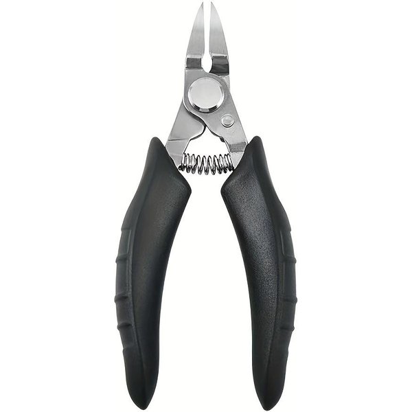 CortauñAs Profesional Curvo De Gran TamañO Acero Inoxidable Herramienta Para Recortar UñAs De Los Pies Adecuado Para UñAs Encarnadas Gruesas Duras De Los Pies Negro-image