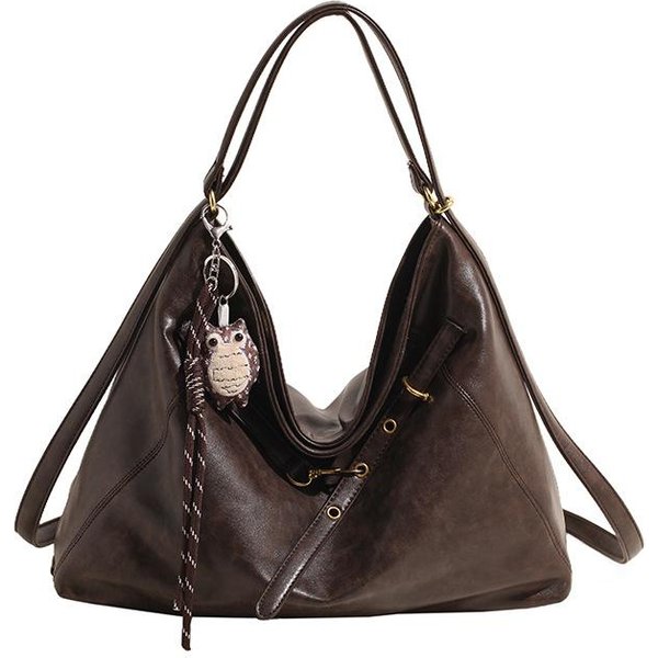 Mochila Retro Para Mujer Nueva Moda VersióN Coreana De Bolso Tote Casual VersáTil Gran Capacidad Bolso De Hombro-image