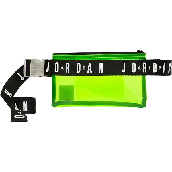 Jordan Poliuretanowa Torba Nerka Crossbody Regularna Unisex Neonowy ŻółTy Onesize-image