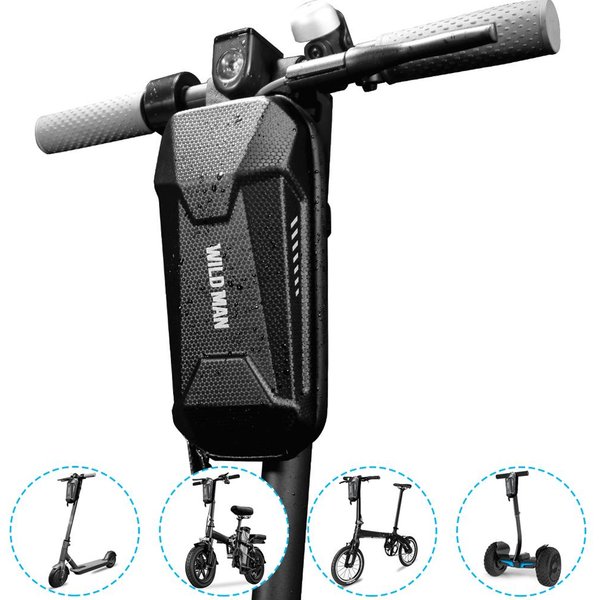 Bolsa De Almacenamiento Para Scooter, Bolsa Colgante Frontal Para Scooter EléCtrico, Bolsa EVA Para Scooter 3L-image