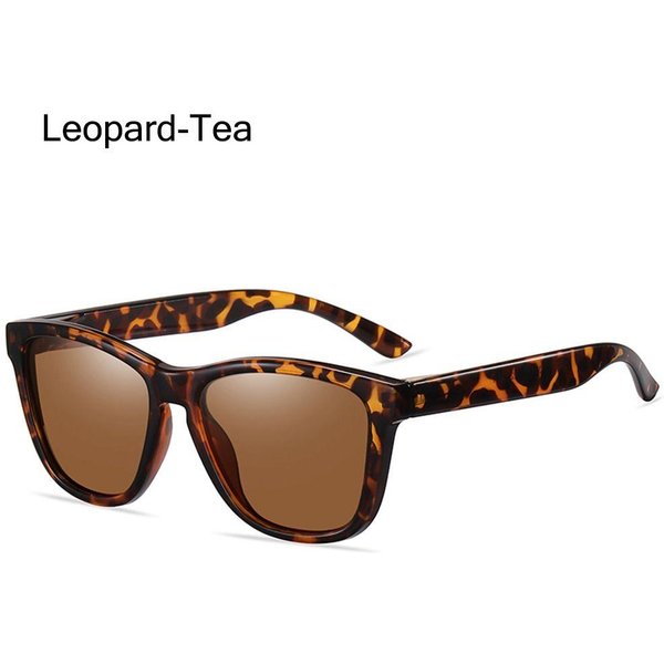 Modne Klasyczne Okulary PrzeciwsłOneczne Lustrzane Ochrona UV WęDkarstwo Jazda Na Rowerze Sporty Na ŚWieżYm Powietrzu Okulary Black-image