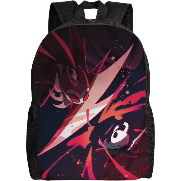 Mochila De Videojuego Hollow Knight Estudiante Unisex PoliéSter Mochilas De Camping Estampado Kawaii Bolsas Escolares Rucksack As Picture-image