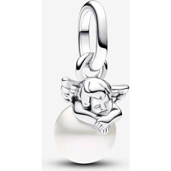Nuevos Colgantes De ÁNgel De Cobre Perla Pulseras Mujeres HazlotúMismo Cadenas Para ClavíCula Collares JoyeríA Moda Accesorio Diario-image