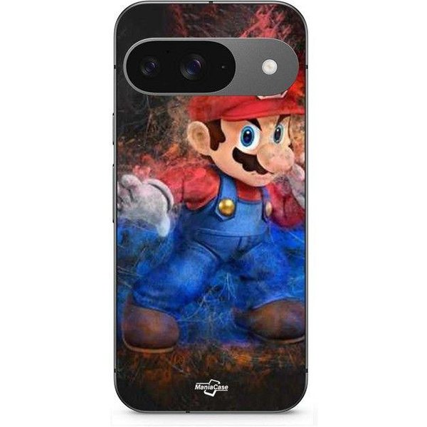 Funda - Maniacase - Google Pixel 9 - Silicona - Flexible - Super Mario Bros Negro-image