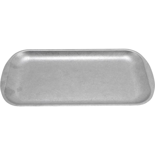 Plato Rectangular De Acero Inoxidable 304 Acabado Mate Vintage Estilo Industrial Plato Rectangular Para Cena Bandeja Para Té Postre-image