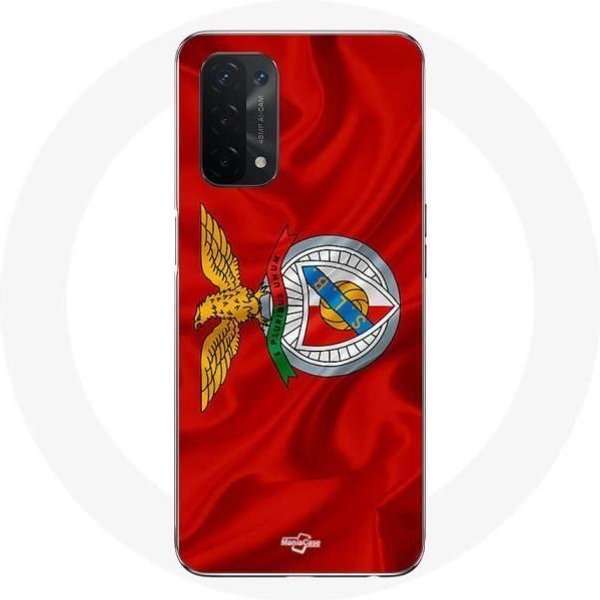 Funda - Maniacase - Oppo A54 5G - Roja - SLB Benfica - Flexible Rojo-image